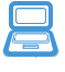 Computer Data Icon (Laptop)